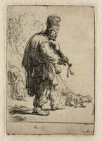 KG 03706
<br/>
De blinde violist ( B 138 )
<br/>
<em>Rembrandt (1606-1669)</em>